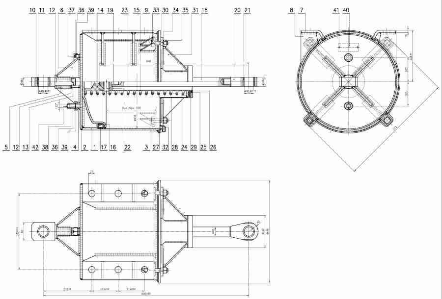 brake cylinders BZ 16 D